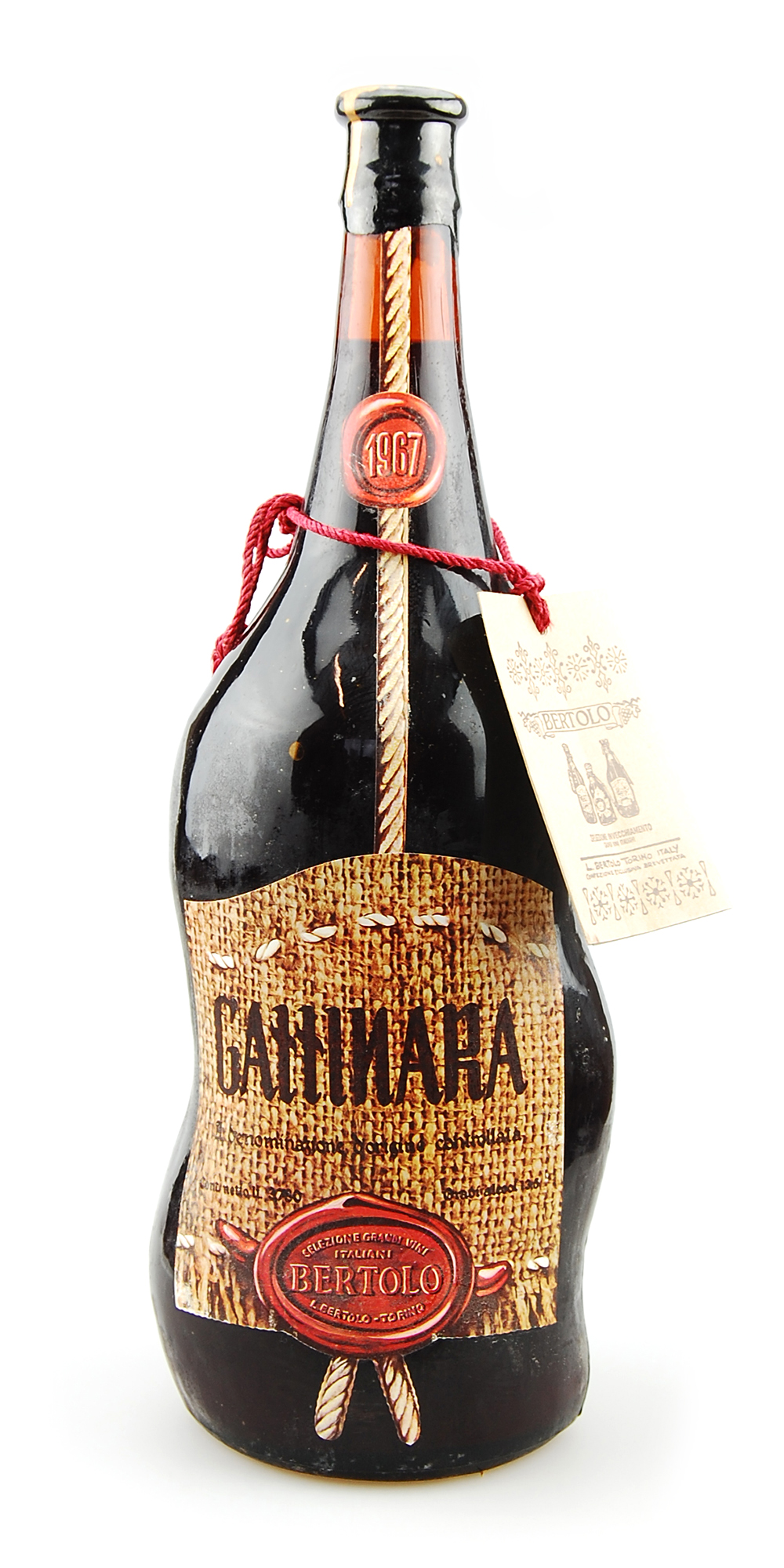 Wein 1967 Gattinara Bertolo 3,78 Liter Doppelmagnum