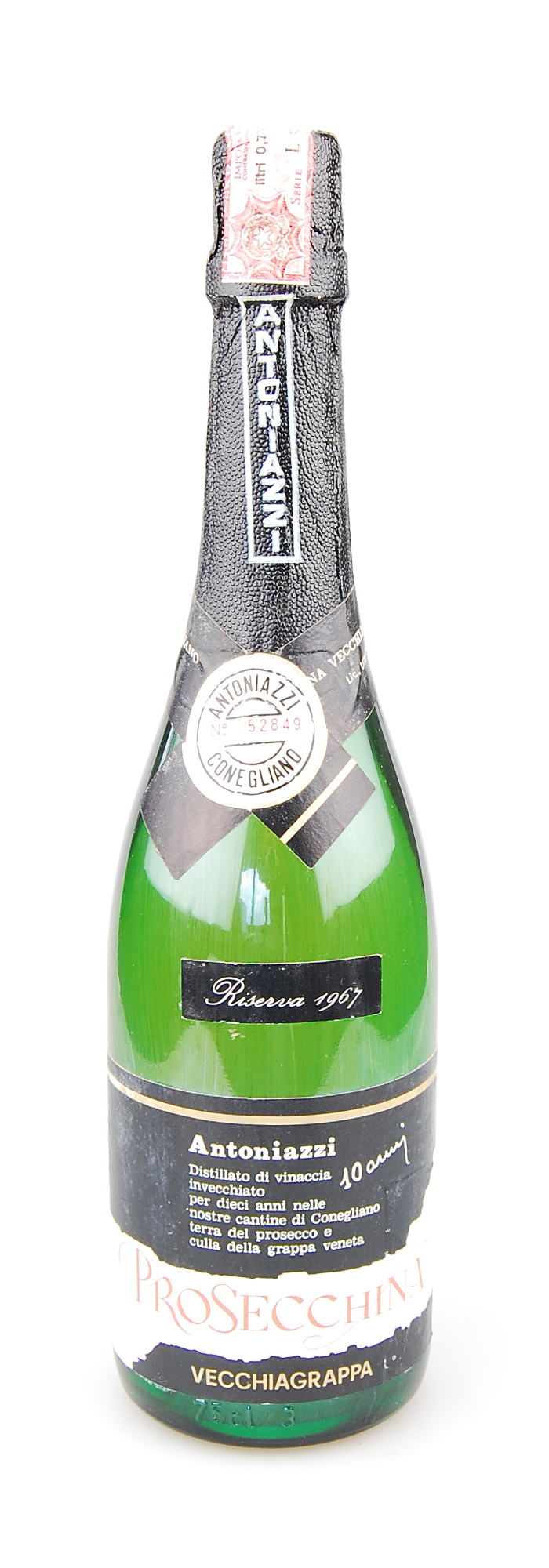 Grappa 1967 Antoniazzi Riserva Vecchia Prosecchina