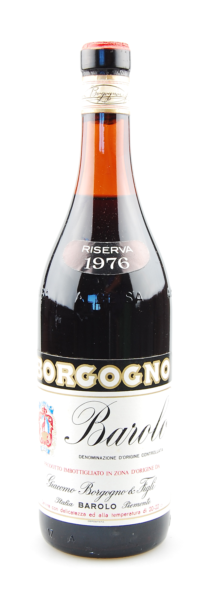Wein 1976 Barolo Riserva Giacomo Borgogno