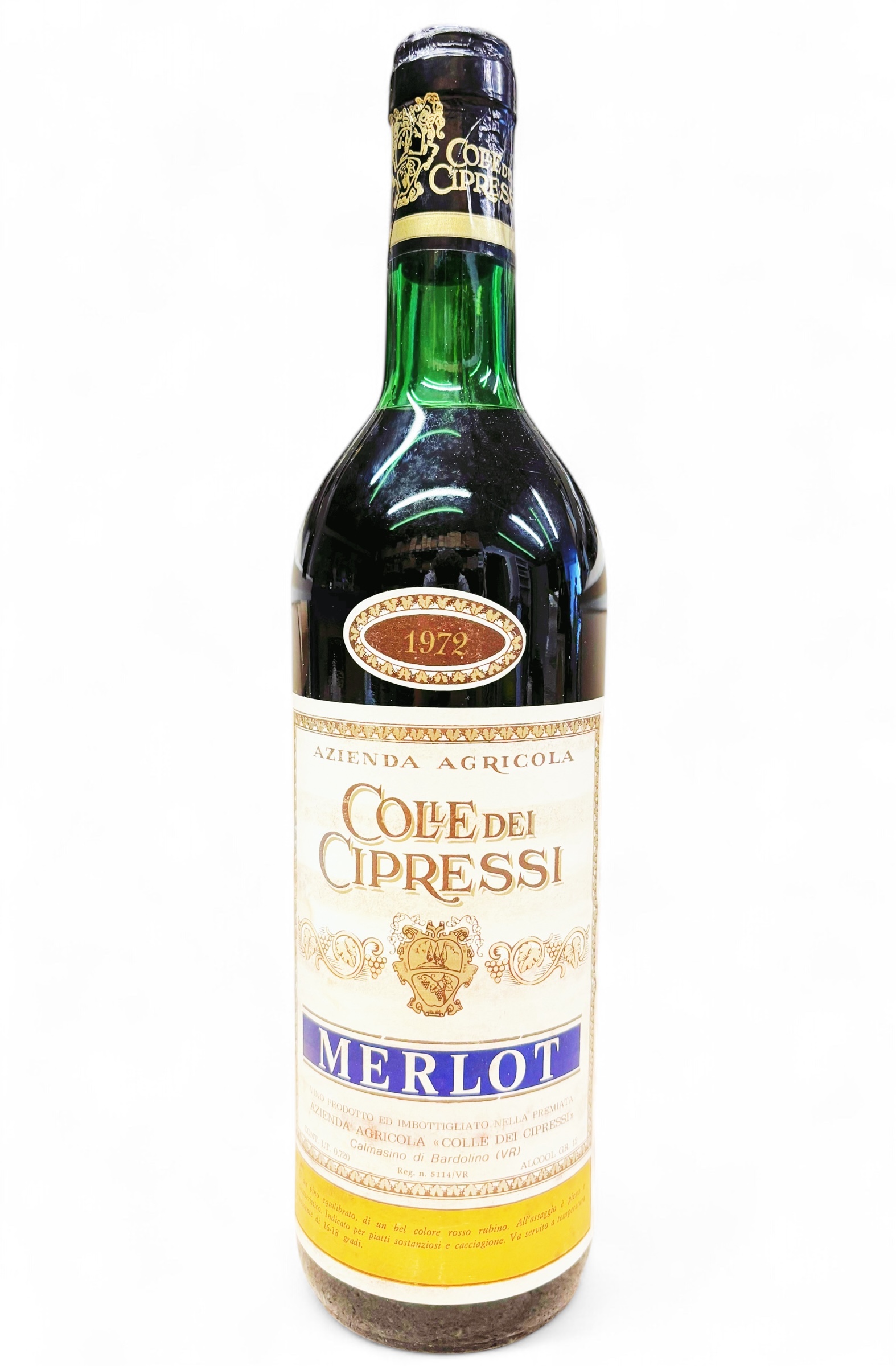 Wein 1972 Merlot Colle dei Cipressi