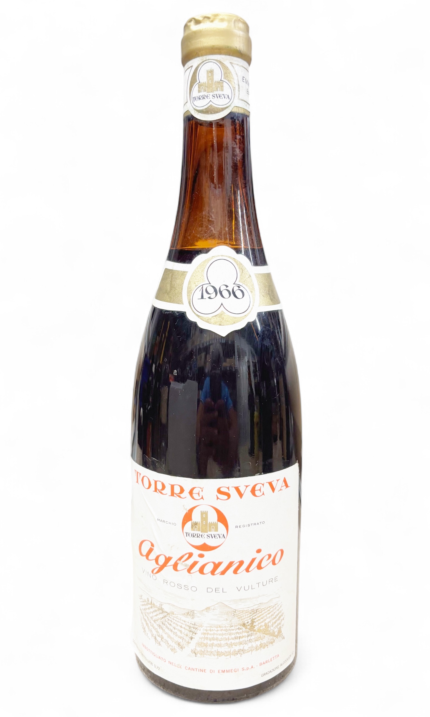 Wein 1966 Aglianico del Vulture Torre Sveva