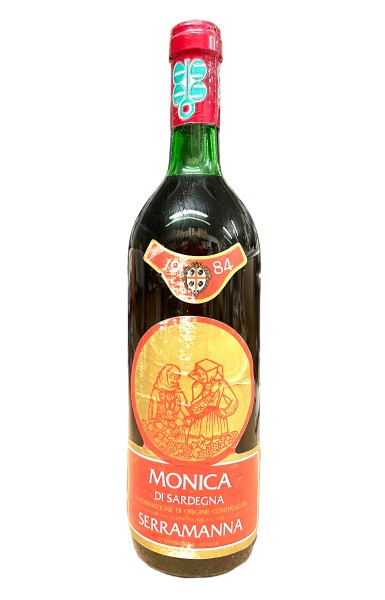 Wein 1984 Monica die Sardegna Serramanna