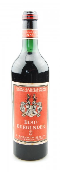 Wein 1951 Blauburgunder Kellerei von Elzenbaum