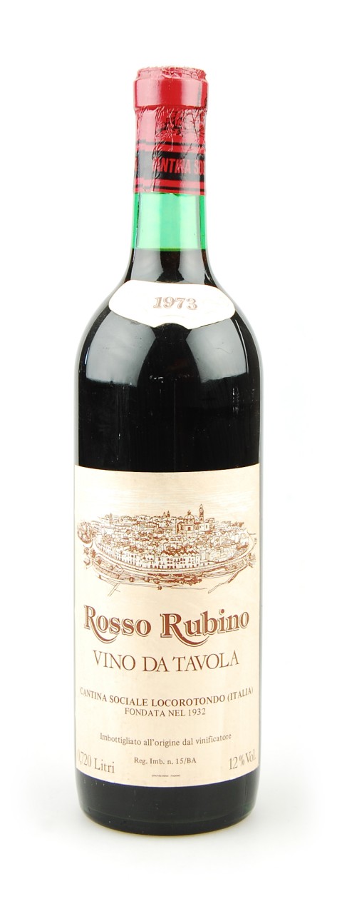 Wein 1973 Rosso Rubino Locorotondo