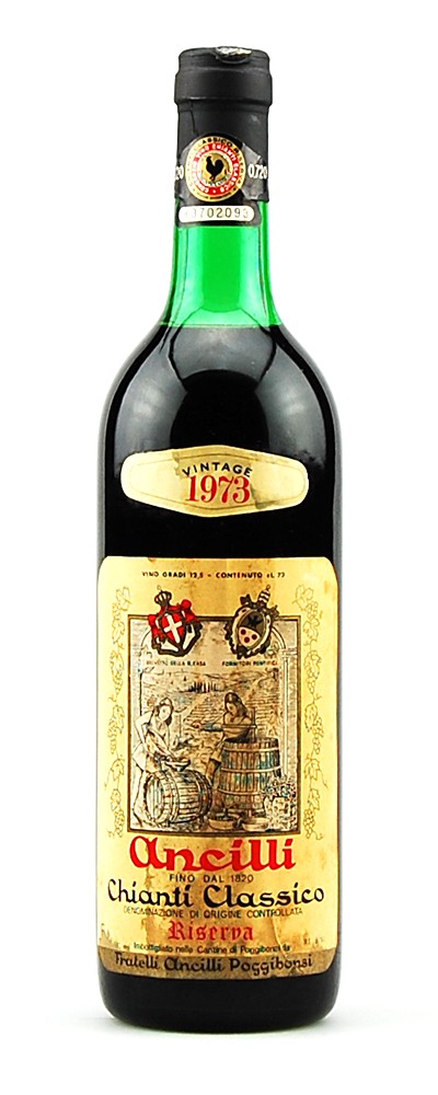 Wein 1973 Chianti Classico Fratelli Ancilli Poggibonsi