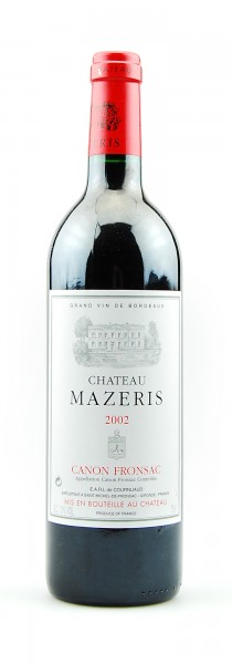 Wein 2002 Chateau Mazeris Grand Vin de Bordeaux