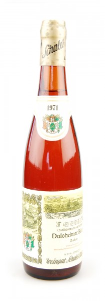 Wein 1971 Dalsheimer Bürgel Auslese