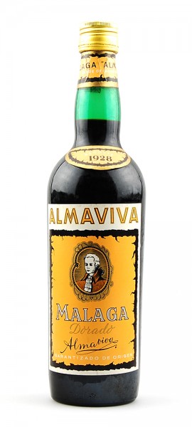 Wein 1928 Malaga Dorado Almaviva