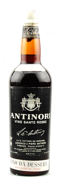 Wein 1961 Vino Santo Rosso Riserva Antinori