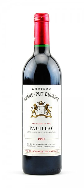 Wein 1991 Chateau Grand-Puy Ducasse 5eme Cru Classe
