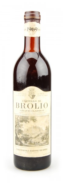 Wein 1969 Chianti Classico Brolio Ricasoli