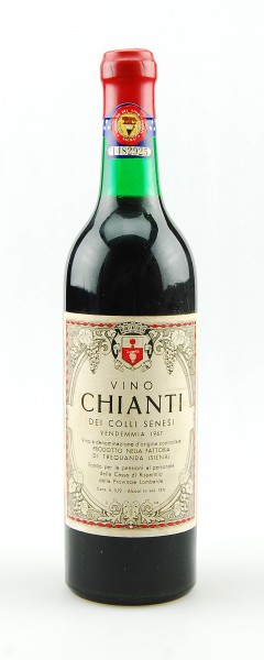 Wein 1967 Chianti dei Colli Senesi di Trequanda
