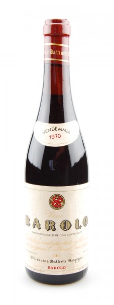 Wein 1970 Barolo F.lli Serio & Battista Borgogno