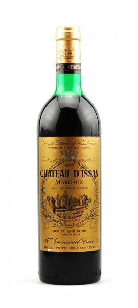 Wein 1977 Chateau D-Issan 3eme Cru Classe Margaux