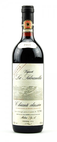 Wein 1981 Chianti Classico Riserva Melini La Selvanella