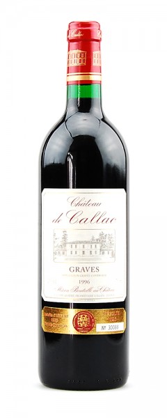Wein 1996 Chateau de Callac Appellation Graves