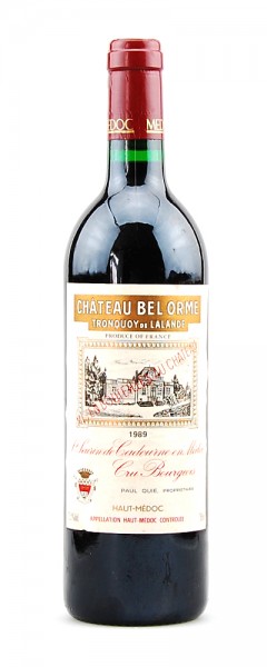 Wein 1989 Chateau Bel Orme Tronquoy de Lalande