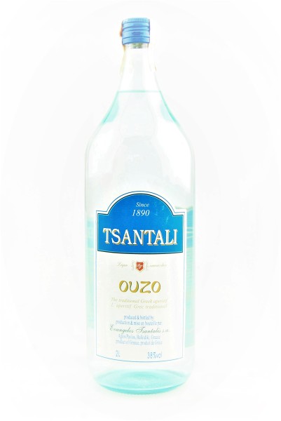 Ouzo Tsantali, 2 Liter, der exklusive Premium Ouzo
