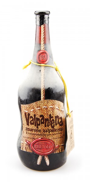 Wein 1967 Amarone Valpantena Bertolo 3,78 Liter