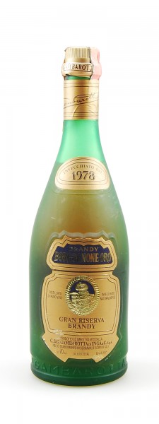 Brandy 1973 Borgognone Oro Gran Riserva Gambarotta