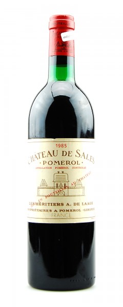 Wein 1985 Chateau de Sales Appellation Pomerol