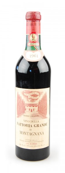 Wein 1961 Chianti Fattoria Grande di Montagnana