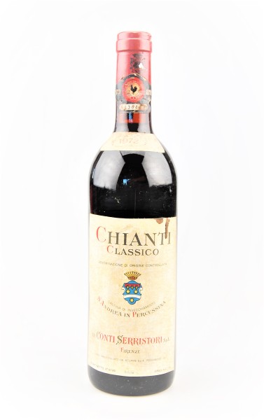 Wein 1972 Chianti Classico Conti Serristori