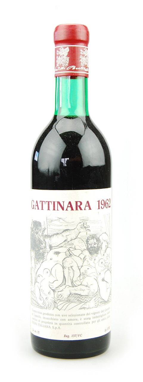 Wein 1962 Gattinara Berteletti Castello di Lozzolo