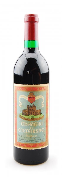 Wein 1989 Chateau de Camarsac