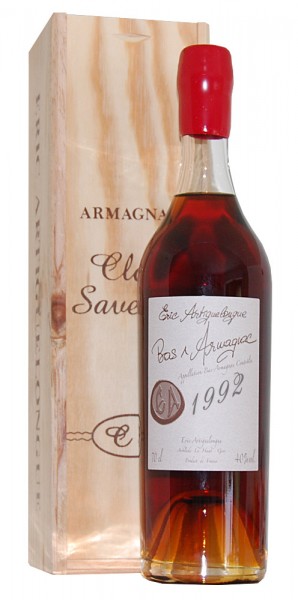 Armagnac 1992 Bas-Armagnac Clos des Saveurs