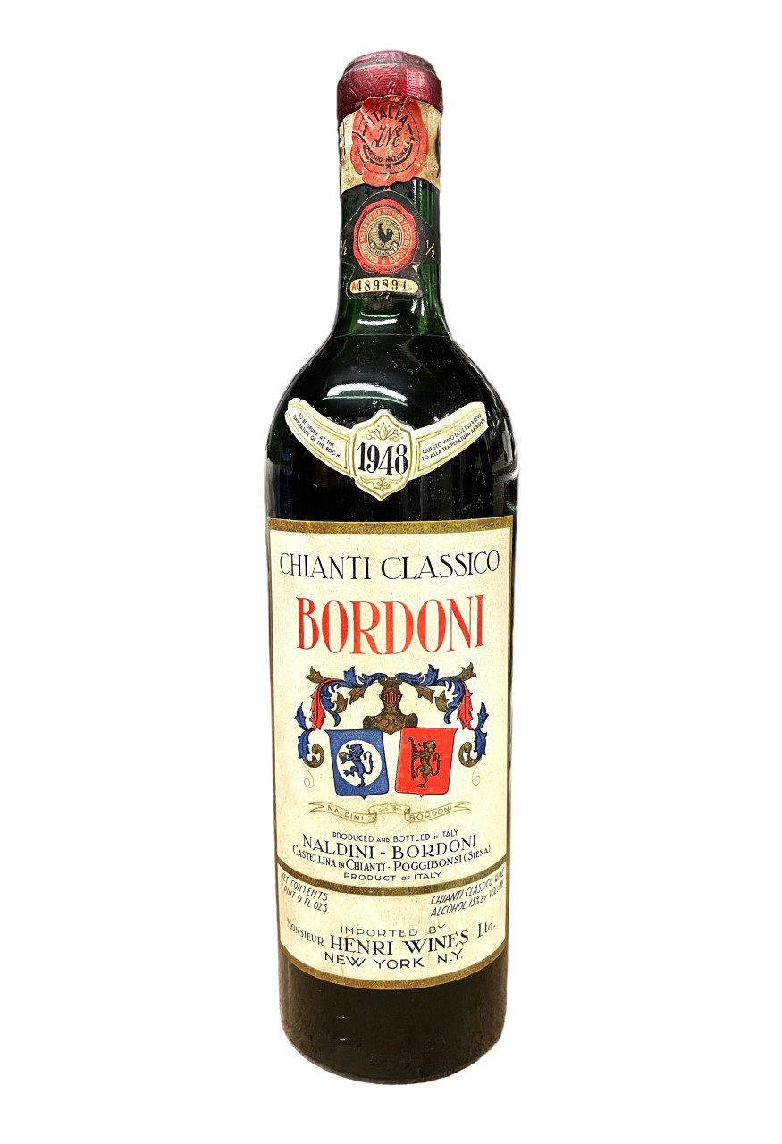 Wein 1948 Chianti Classico Bordoni