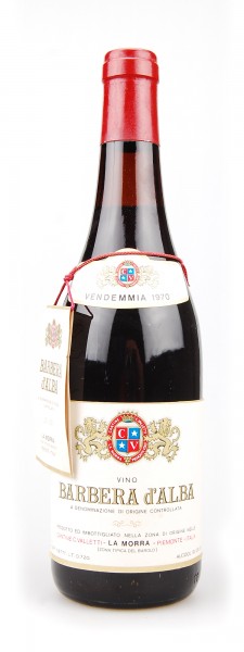 Wein 1970 Barbera d´Alba Cantine Valletti