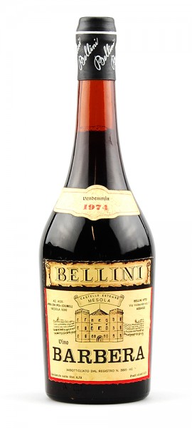 Wein 1974 Barbera Bellini