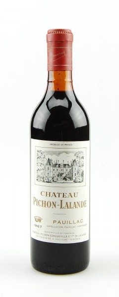 Wein 1967 Chateau Pichon-Lalande Longueville Pauillac