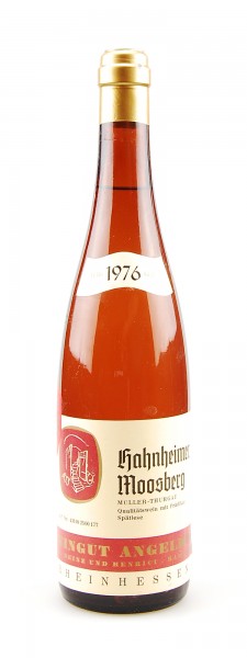 Wein 1976 Hahnheimer Moosberg Spätlese