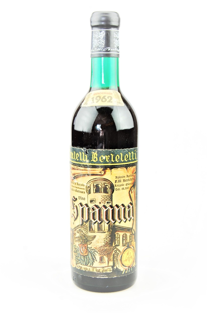 Wein 1962 Spanna Castello di Lozzolo Berteletti