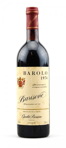 Wein 1974 Barolo Osvaldo Barisone
