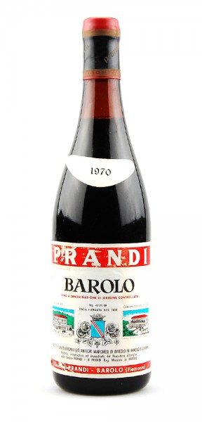 Wein 1970 Barolo Prandi Tenuta Marchesi di Barolo