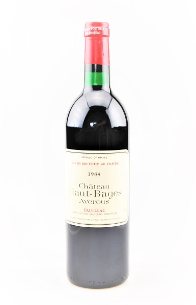 Wein 1984 Chateau Haut-Bages Averous Pauillac