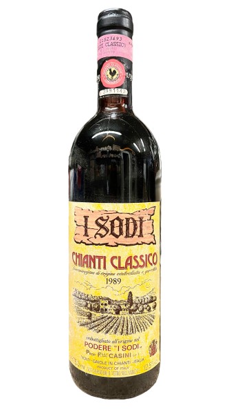 Wein 1989 Chianti Classico Podere I Sodi