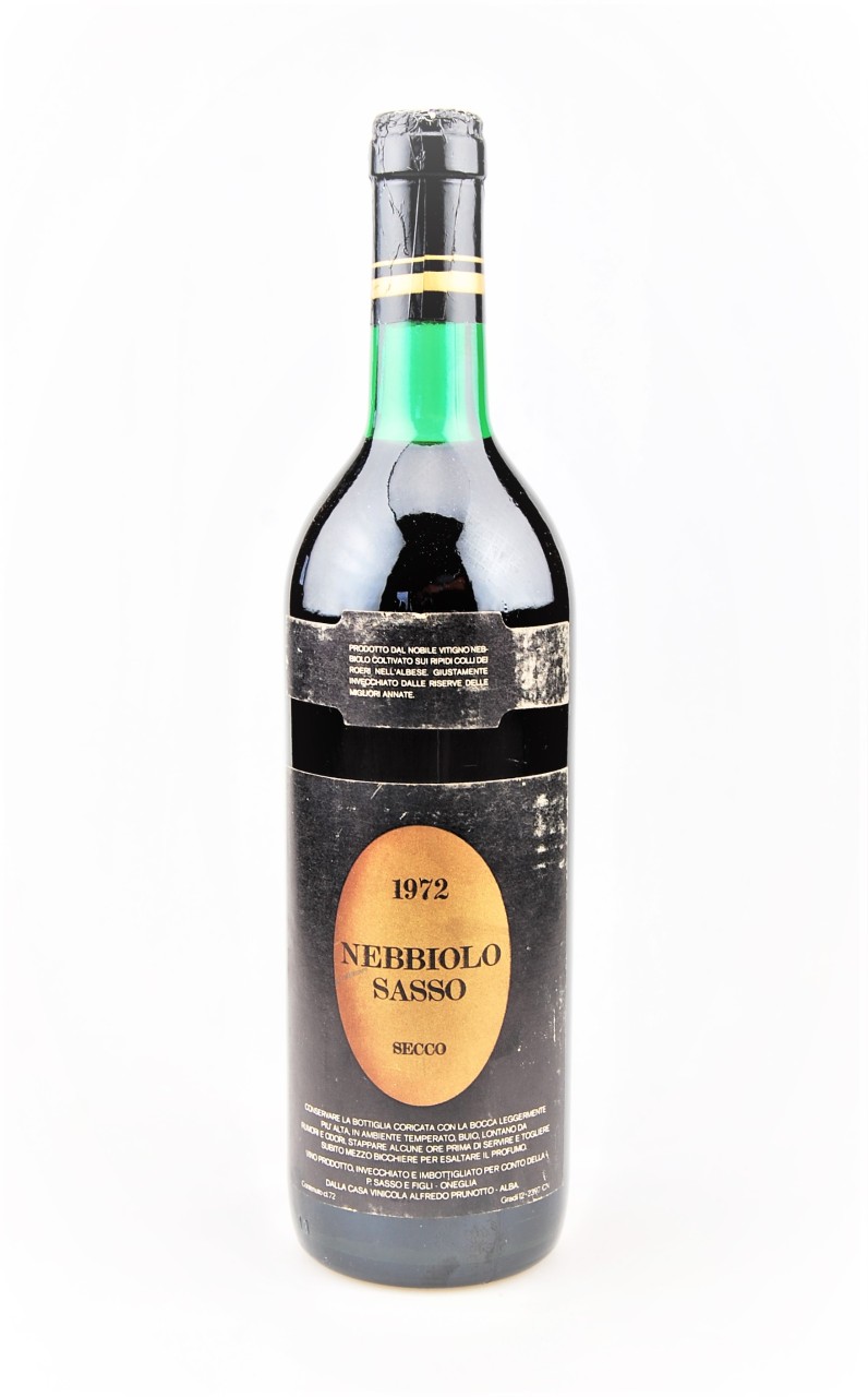 Wein 1972 Nebbiolo Sasso Prunotto