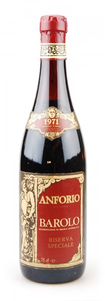 Wein 1971 Barolo Anforio Riserva Speciale