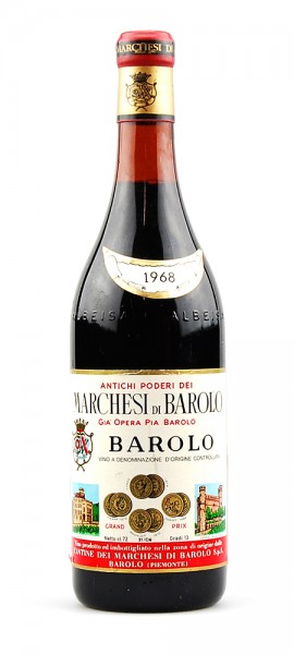 Wein 1968 Barolo Marchesi di Barolo