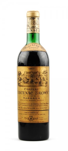 Wein 1967 Chateau Cantenac Brown Cru Classe