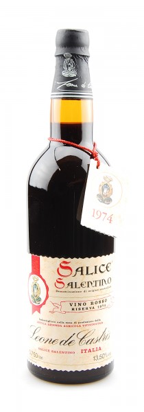 Wein 1974 Salice Leone de Castris Riserva Salentino