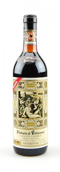 Wein 1978 Chianti Classico Riserva Vistarenni