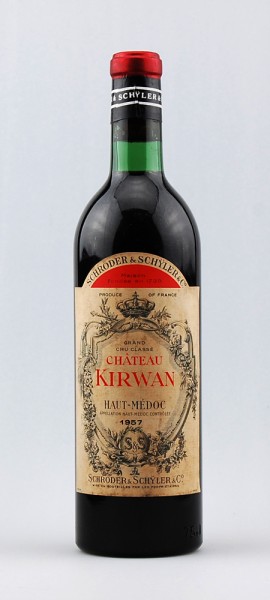 Wein 1957 Chateau Kirwan 3eme Grand Cru Classe