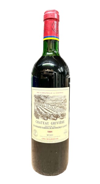 Wein 1991 Chateau Griviere Baron de Rothschild