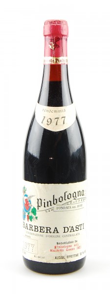 Wein 1977 Barbera d´Asti Pinbologna