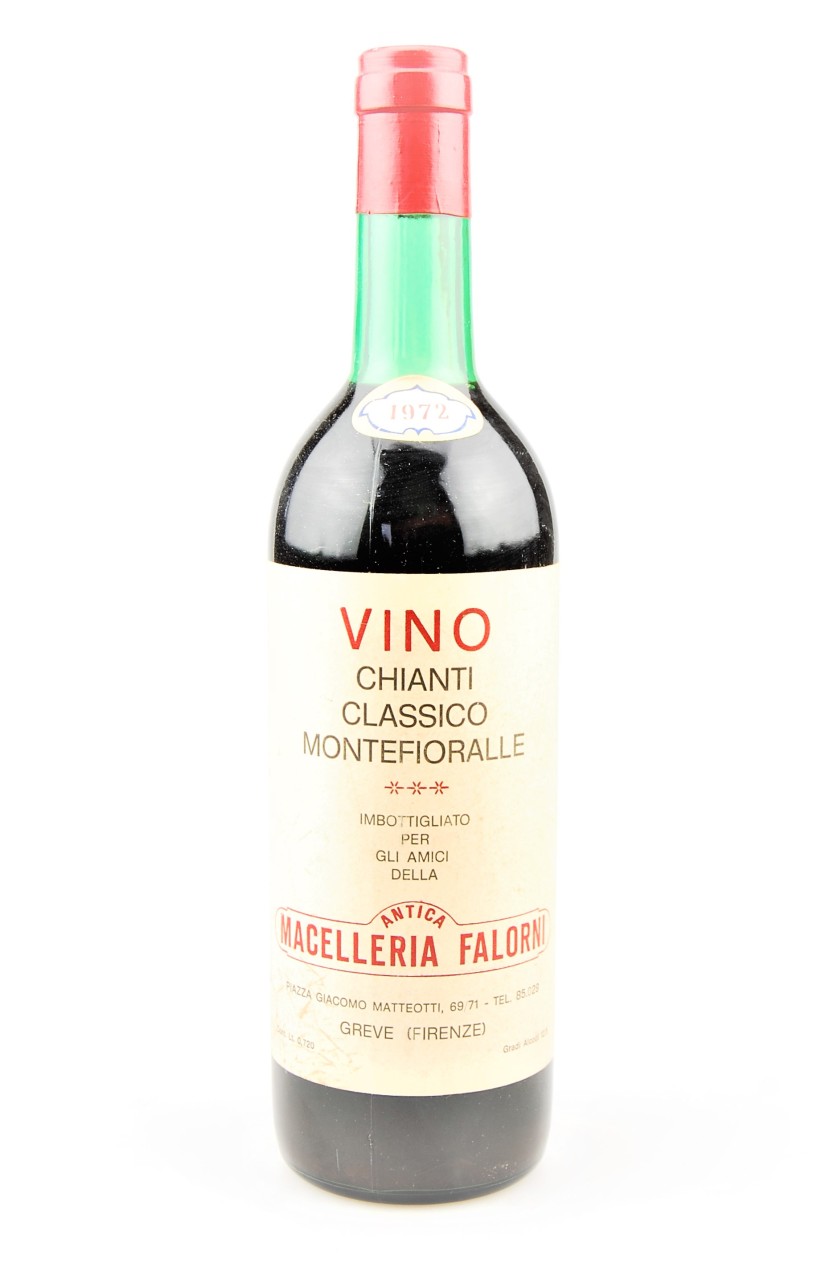Wein 1972 Chianti Classico Montefioralle